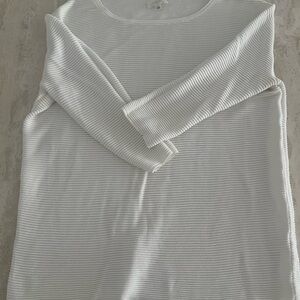 Wilfred Ivory Knit Top